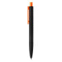 X3 zwart smooth touch pen, oranje, zwart X3 zwart smooth touch pen, oranje, zwart