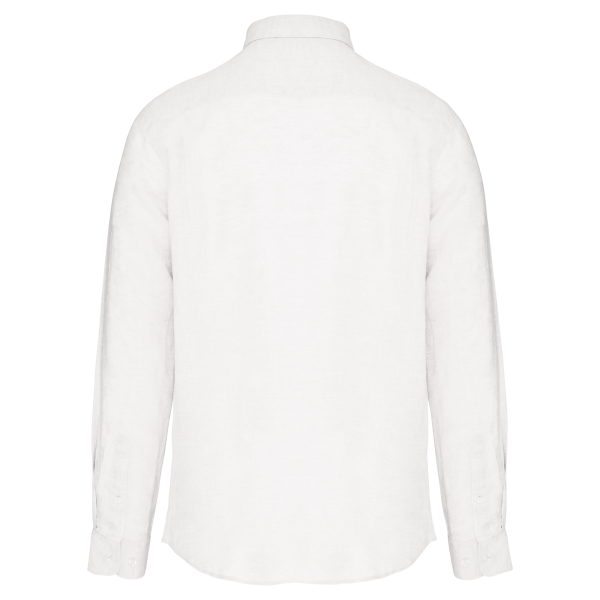 Chemise en lin homme White XS Chemise en lin homme White XS