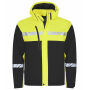 7415 SHELLJACKET PADDED PGL Black/Yellow 5XL