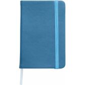 Notitieboek Brigitta | Gerecycled PU | A5 | Blanco lichtblauw Notitieboek Brigitta | Gerecycled PU | A5 | Blanco lichtblauw