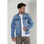 Harvard stretch denim light stone XXL
