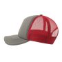 RAPPER-S, DARK GREY/BURGUNDY, One size, ATLANTIS HEADWEAR