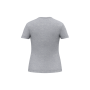 Ecologisch antibacterieel dames-T-shirt met V-hals Oxford Grey S
