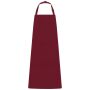 Apron with Bib wine one size