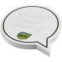 Sticky-Mate® speech bubble-shaped recycled sticky notes - White