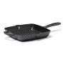 VINGA Monte enamelled grill pan, black