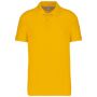 Piquépolo korte mouwen heren yellow XXL