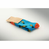 FUNNY L - Sokken met een grappig patroon - Turquoise FUNNY L - Sokken met een grappig patroon - Turquoise