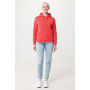 IQONIQ Jasper gerecycled katoen hoodie, luscious red (XXS)