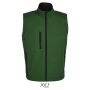 Men´s Sleeveless Softshell Rallye bottle green L Men´s Sleeveless Softshell Rallye bottle green L