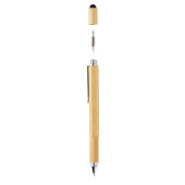 Bamboe 5 in 1 toolpen, bruin