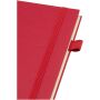Liss A5 spiraalnotitieboek met harde kaft van gerecycled plastic - Rood