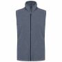 Bodywarmer van microfleece heren french navy heather L