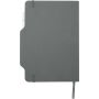Nexus A5 hard cover notebook with pen and pencil combo (black ink) - Grey