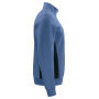 2128 Sweatshirt 1/2 zip Skyblue XL