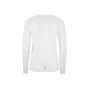 ADV ESSENCE LS TEE 2 W WHITE S