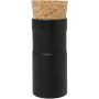 Hey Pots tuin voor op het bureau met kruidenmix, set van drie - Zwart