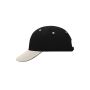 6 Panel Sandwich Cap black/beige/black one size