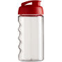 H2O Active® Bop 500 ml sportfles met flipcapdeksel - Transparent/Rood
