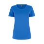 Interlock T-shirt | dames - Azur, S