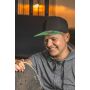 Bronx glitter snapbackpet met platte klep Black / Gold One Size