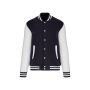 College jacket unisex Navy / White 3XL