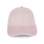 Ecologische uniseks pet met verwassen look Washed Petal Rose One Size