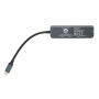 Terra RCS gerecycled aluminium hub met HDMI input, grijs
