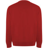 Batian biologisch katoenen uniseks sweater met ronde hals - Rood - 3XL