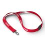 Polyester lanyard met reflecterende draden Polyester lanyard met reflecterende draden