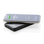 RCS standaard recycled plastic wireless powerbank, zwart
