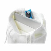 Casey GRS Recycled Laptopbag 15" (450 g/m²) laptoptas - wit