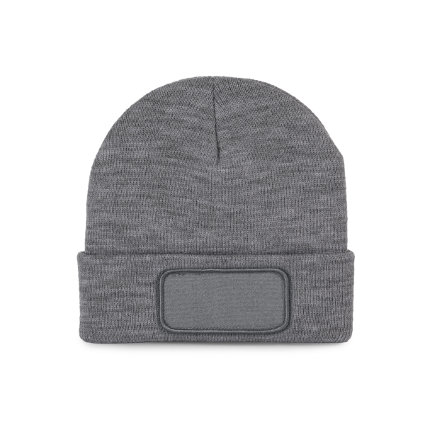 Bonnet avec patch et doublure Thinsulate™ Oxford grey One Size Bonnet avec patch et doublure Thinsulate™ Oxford grey One Size