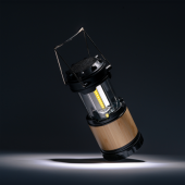 MOSUL Draadloze luidspreker met 230 lumen lampfunctie - ecru