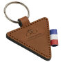 Sleutelhanger P02640F, Kunstleder, Cognac