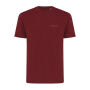 Iqoniq Sierra lichtgewicht gerecycled katoen t-shirt, bordeauxrood (XXL)