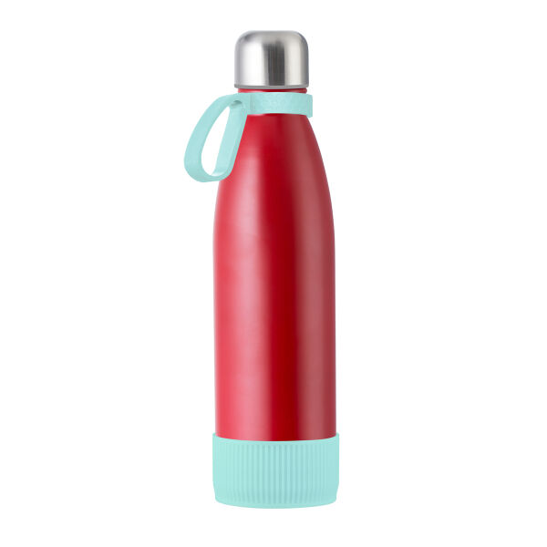 Fles RETUMBLER-myTOULON - lichtblauw, rood Fles RETUMBLER-myTOULON - lichtblauw, rood