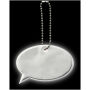 RFX™ Reflecterende hanger squeeze bubble - Wit