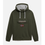 Burgee SUM 3 sweater met capuchon Green depths XS