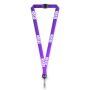 rPET sublimatie badge‑reel keycord
