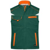 dark green/orange