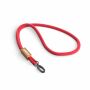 Polyester koord-keycord met bamboe plaatje