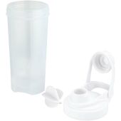 Forza 700 ml sportfles met shakerbal - Wit