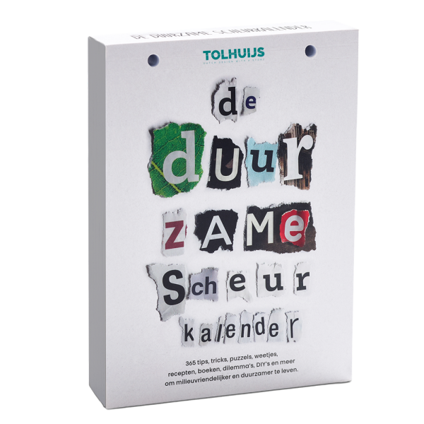 Duurzame scheurkalender