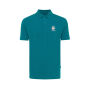 IQONIQ Yosemite gerecycled katoen pique polo, verdigris (L)