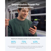 Anker Nano Wireless Power Bank 5K 15W MagGo slim Qi 2.0, zwart