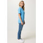IQONIQ Bryce gerecycled katoen t-shirt, tranquil blue (S)