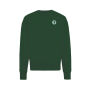 Iqoniq Kruger gerecycled katoen relaxed sweater, forest green (L)