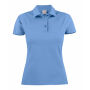 Printer Surf lady polo pique Sky Blue S Printer Surf lady polo pique Sky Blue S