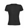 Printer Stretch tee ladies Black XL